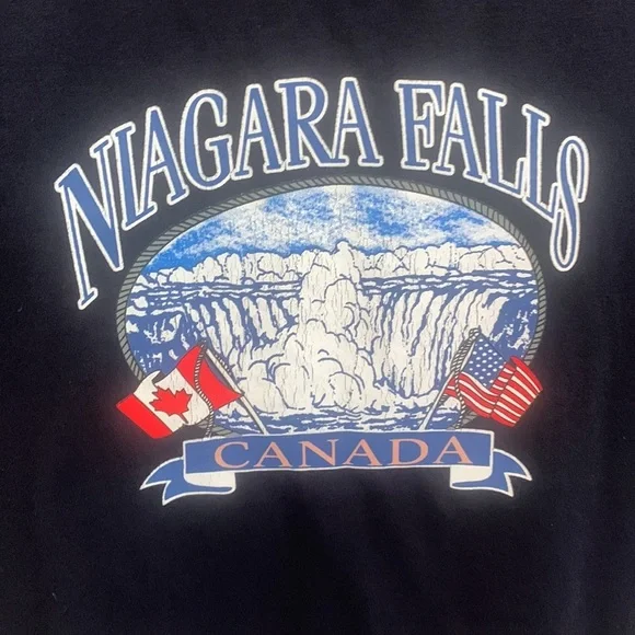 SHEIN Size Small Crop Top Niagara Falls Canada USA Used Excellent Condition - Picture 5 of 8